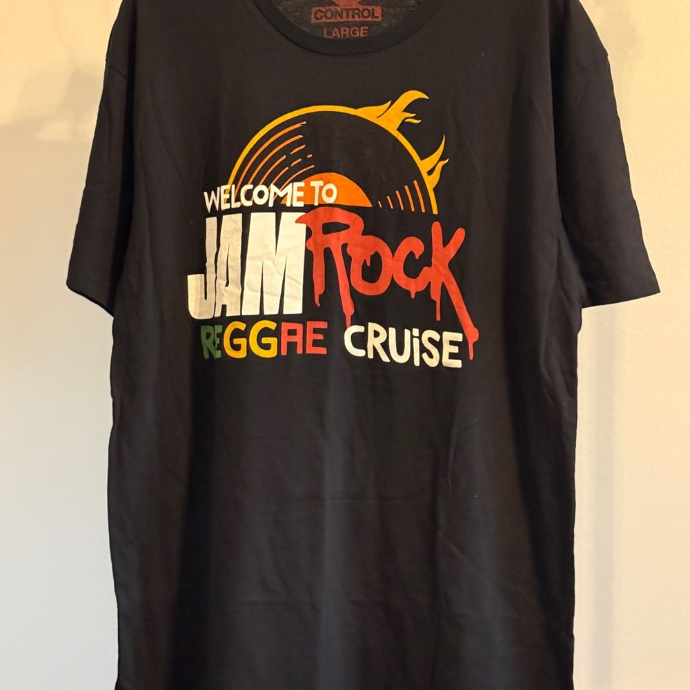Black Jam Rock Reggae Cruise T-Shirt